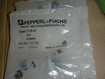 V1S-G Kabelstecker M12 4polig